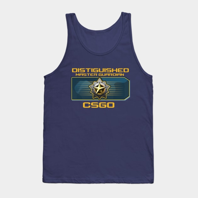 DISTINGUISHEDMASTERGUARDIAN Tank Top by PjesusArt